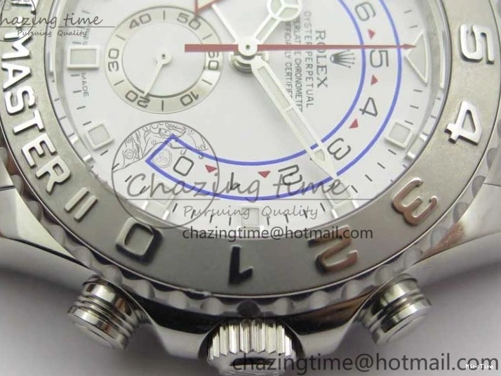 MiroTime 0126 Lightweight YachtMaster II 116689 SS JF 1:1 Best Edition White Dial Ceramic Bezel on SS Bracelet A7750 V 3184